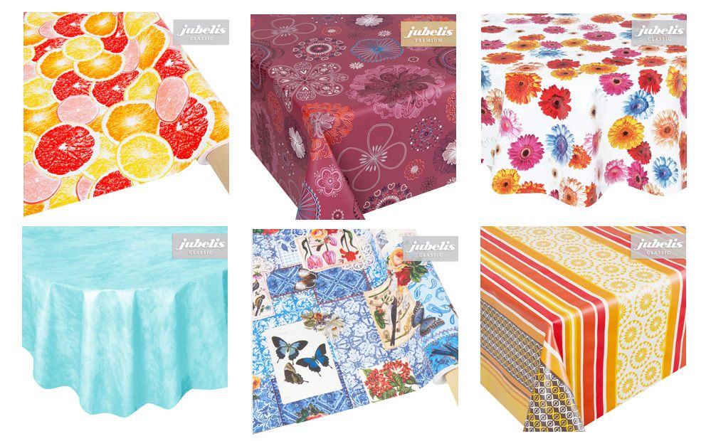 Tischlein deck dich - die praktische Tischdecke für jeden Zweck - Wachstücher in strahlenden Farben und tollen Designs finden Sie hier passend zu allen Tischgrößen